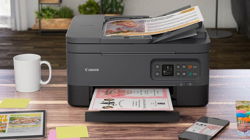 Canon Pixma TS7450 - Best Overall Budget Friendly Home Printer