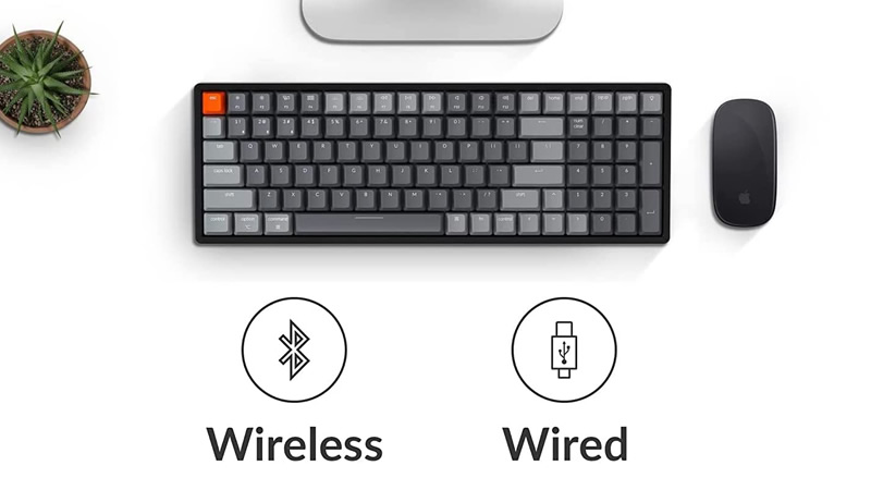 Keychron K4 Mechanical Keyboard - Wired or Wireless Mode